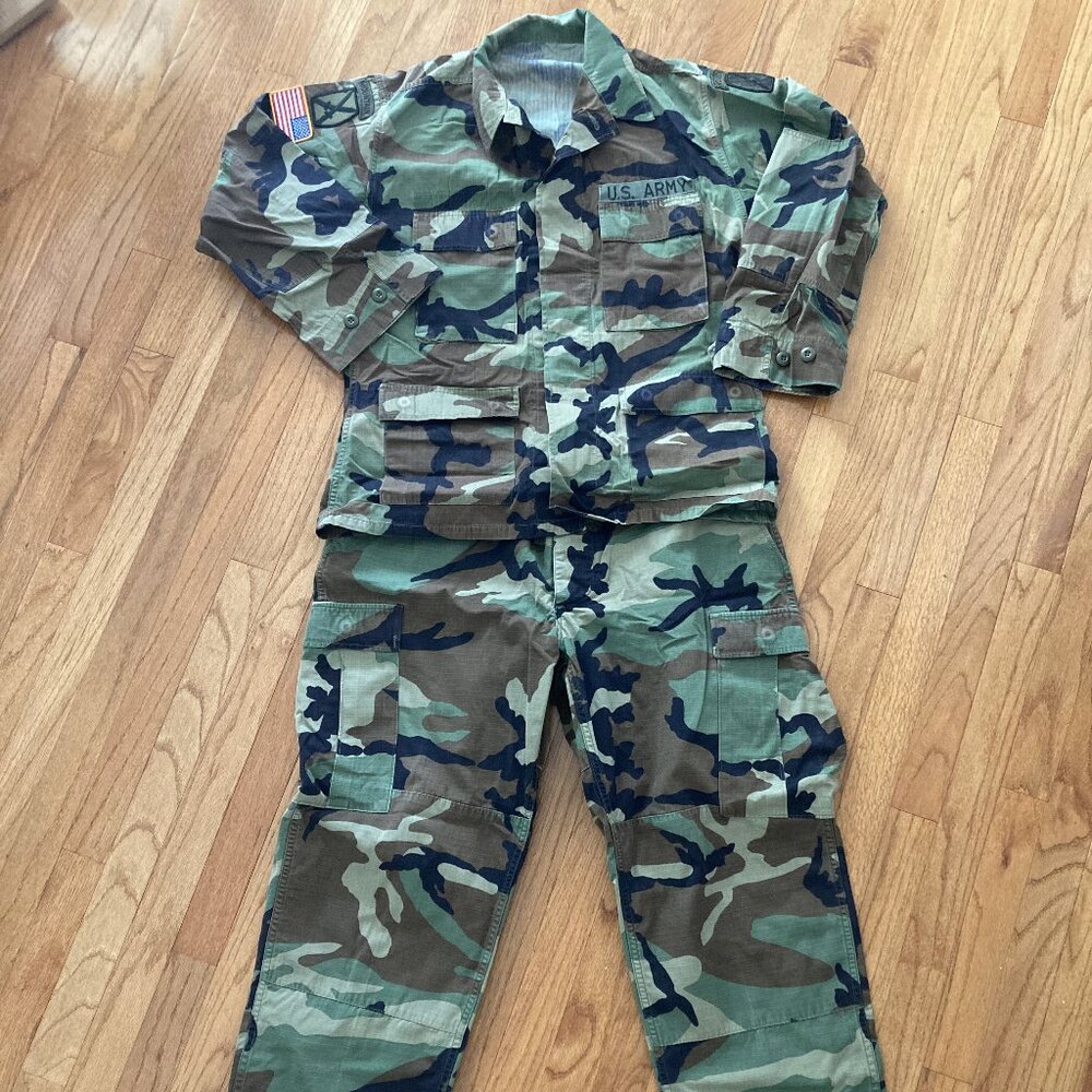 Camouflage Pants & Shirt